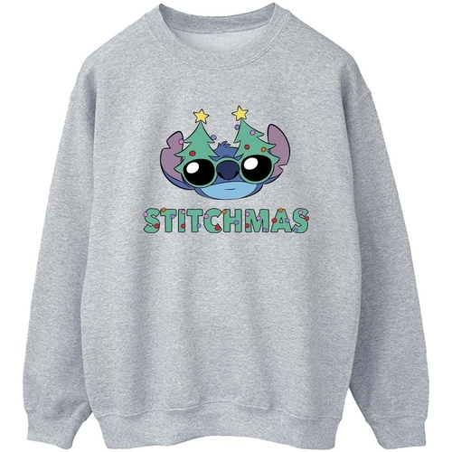 Vêtements Femme Sweats Disney Lilo & Stitch Stitchmas Glasses Gris