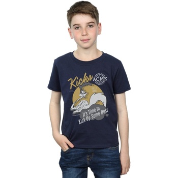 Vêtements Garçon T-shirts manches courtes Dessins Animés Road Runner Kicks Bleu