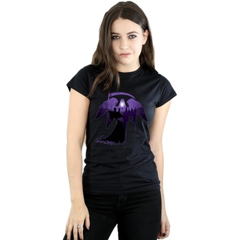 Vêtements Femme T-shirts manches longues Harry Potter Graveyard Silhouette Noir