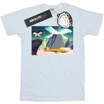 Vêtements Garçon T-shirts manches courtes Dessins Animés Martian Maggot Blanc