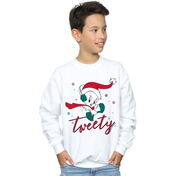 Vêtements Garçon Sweats Dessins Animés Tweety Pie Christmas Blanc