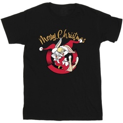 Vêtements Garçon T-shirts & Polos Dessins Animés Lola Merry Christmas Noir