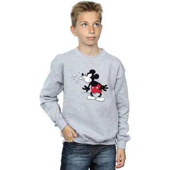Vêtements Garçon Sweats Disney Mickey Mouse Tongue Gris