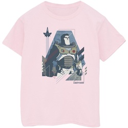 Vêtements Fille T-shirts manches longues Disney Lightyear Look To The Stars Rouge