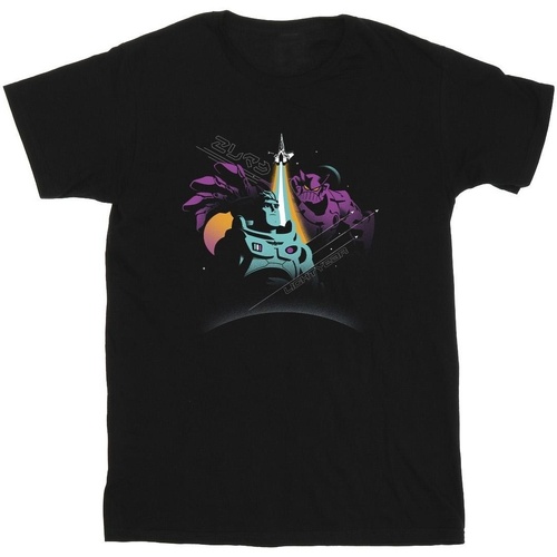Vêtements Fille T-shirts manches longues Disney Lightyear Zurg In Space Noir