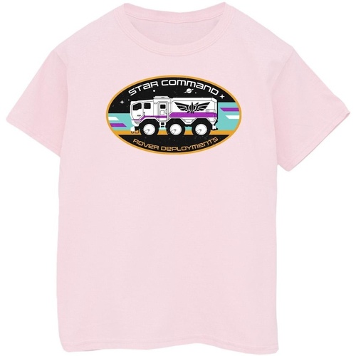 Vêtements Fille T-shirts manches longues Disney Lightyear Rover Deployment Rouge