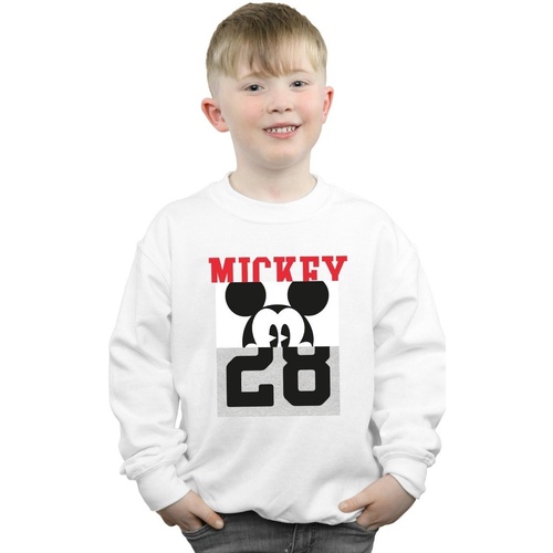 Vêtements Garçon Sweats Disney Mickey Mouse Notorious Split Blanc