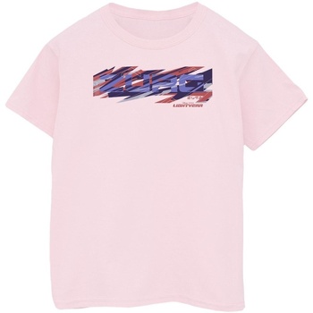 Vêtements Fille T-shirts manches longues Disney Lightyear Zurg Graphic Title Rouge