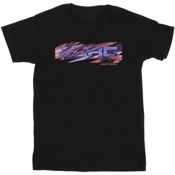 Vêtements Fille T-shirts manches longues Disney Lightyear Zurg Graphic Title Noir