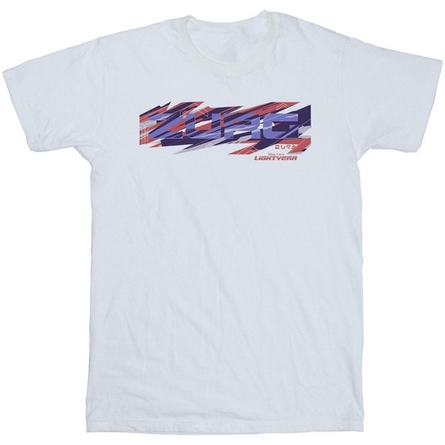 Vêtements Fille T-shirts manches longues Disney Lightyear Zurg Graphic Title Blanc