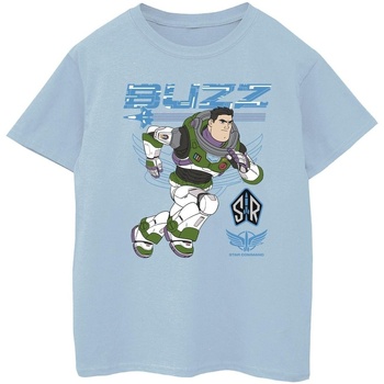 Vêtements Fille T-shirts manches longues Disney Lightyear Buzz Run To Action Bleu