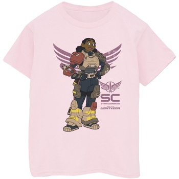 Vêtements Fille T-shirts manches longues Disney Lightyear Izzy Star Command Rouge