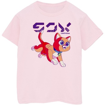 Vêtements Fille T-shirts manches longues Disney Lightyear Sox Digital Cute Rouge