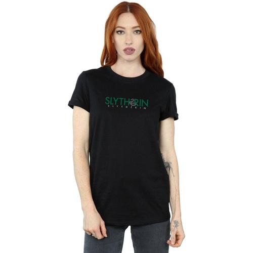 Vêtements Femme Rideaux / stores Harry Potter Slytherin Text Noir