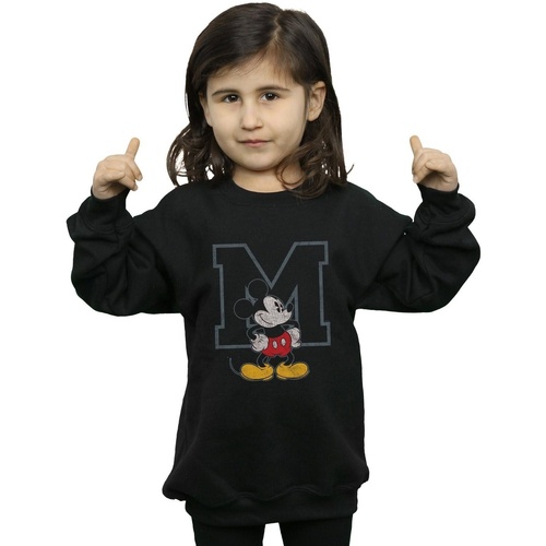 Vêtements Fille Sweats Disney Mickey Mouse Classic M Noir