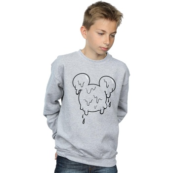 Vêtements Garçon Sweats Disney Mickey Mouse Ice Cream Head Gris