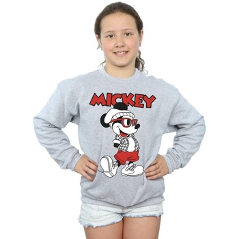 Vêtements Fille Sweats Disney Mickey Mouse Hipster Gris