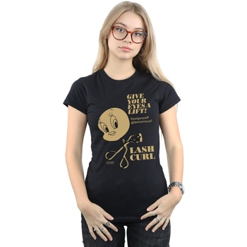 Vêtements Femme T-shirts manches longues Dessins Animés Mules / Sabots Noir