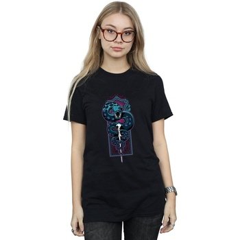 Vêtements Femme T-shirts manches longues Harry Potter Neon Nagini Noir