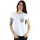 Vêtements Femme T-shirts manches longues Dessins Animés Bugs Bunny Face Faux Pocket Blanc
