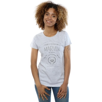 Vêtements Femme T-shirts manches longues Dessins Animés Marvin The Martian Where's The Kaboom Gris