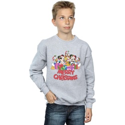 Vêtements Garçon Sweats Disney Mickey Mouse And Friends Christmas Gris
