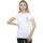 Vêtements Femme T-shirts manches longues Dessins Animés Bugs Bunny Faux Pocket Blanc