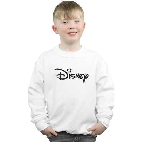 Vêtements Garçon Sweats Disney Mickey Mouse Logo Head Blanc
