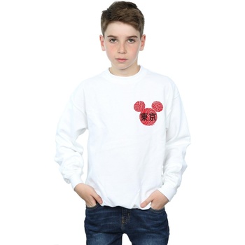 Vêtements Garçon Sweats Disney Mickey Mouse Symbol Blanc