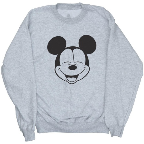 Vêtements Garçon Sweats Disney Mickey Mouse Closed Eyes Gris