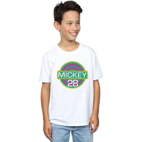 Vêtements Garçon T-shirts manches courtes Disney Mickey Mouse Mickey 28 Blanc