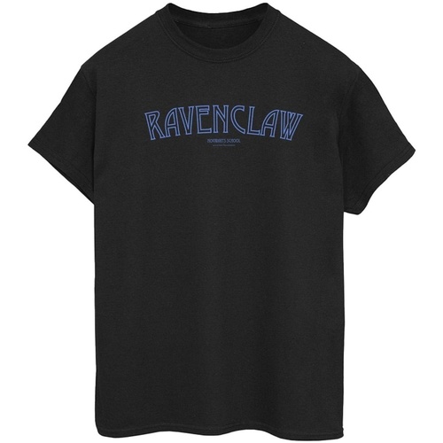 Vêtements Femme T-shirts manches longues Harry Potter Ravenclaw Logo Noir