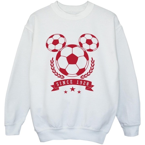 Vêtements Garçon Sweats Disney Mickey Football Head Blanc