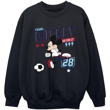 Vêtements Garçon Sweats Disney Mickey Mouse Team Mickey Football Noir