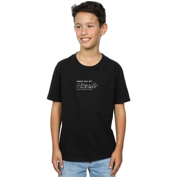 Vêtements Garçon T-shirts manches courtes Disney Mickey Mouse Character Model Dept. Noir