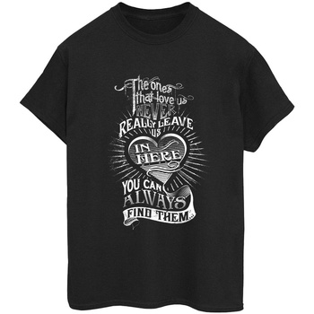 Vêtements Femme T-shirts manches longues Harry Potter BI28086 Noir