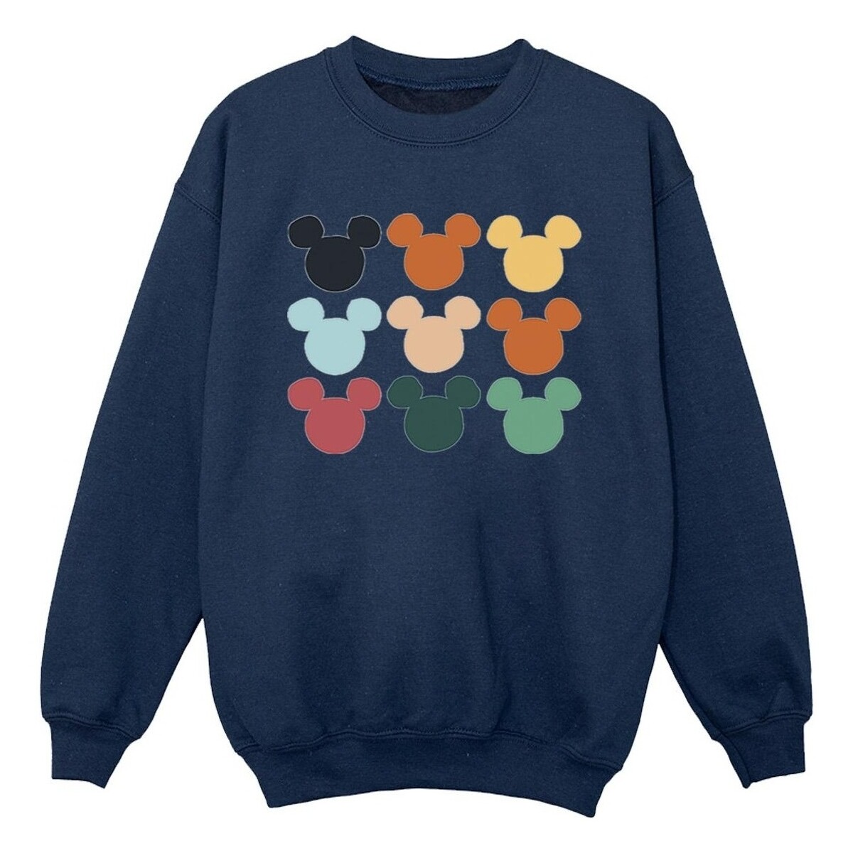 Vêtements Garçon Sweats Disney Mickey Mouse Heads Square Bleu