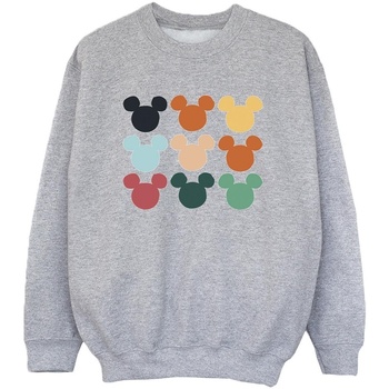 Vêtements Garçon Sweats Disney Mickey Mouse Heads Square Gris