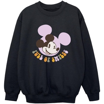 Vêtements Garçon Sweats Disney Mickey Mouse Full Of Smiles Noir