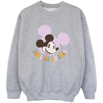 Vêtements Garçon Sweats Disney Mickey Mouse Full Of Smiles Gris