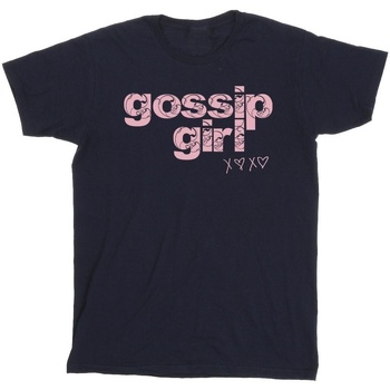 Vêtements Homme T-shirts manches longues Gossip Girl Swirl Logo Bleu
