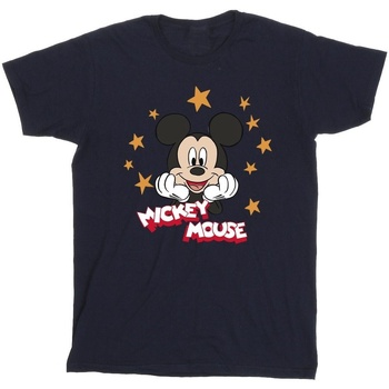 Vêtements Garçon T-shirts & Polos Disney Mickey Mouse Stars Bleu