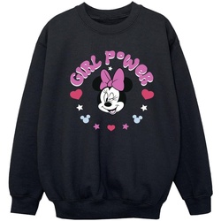 Vêtements Fille Sweats Disney Minnie Mouse Girl Power Noir