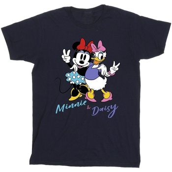 Vêtements Garçon T-shirts manches courtes Disney Minnie Mouse And Daisy Bleu