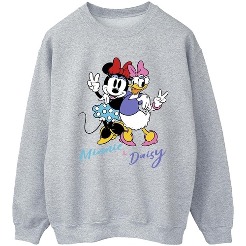 Vêtements Femme Sweats Disney Minnie Mouse And Daisy Gris