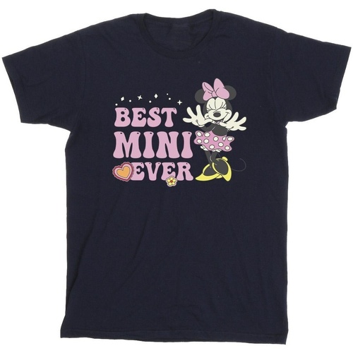 Vêtements Garçon T-shirts manches courtes Disney Best Mini Ever Bleu