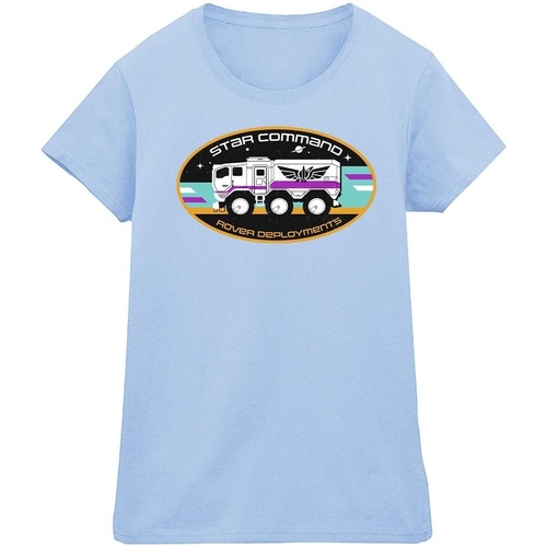Vêtements Femme T-shirts manches longues Disney Lightyear Rover Deployment Bleu