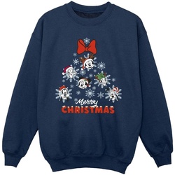 Vêtements Fille Sweats Disney Mickey Mouse And Friends Christmas Tree Bleu