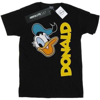 Vêtements Fille T-shirts manches longues Disney Donald Duck Greetings Noir