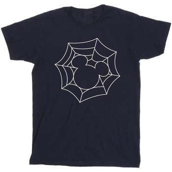 Vêtements Garçon T-shirts manches courtes Disney Mickey Mouse Spider Web Bleu
